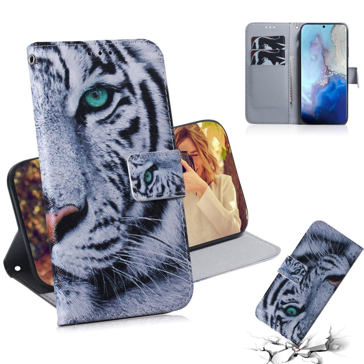 Combined Pattern Magnetic Attraction Horizontal Flip Leather Case, Support Holder & Card Slot & Wallet, For Galaxy A71, For Galaxy S20
