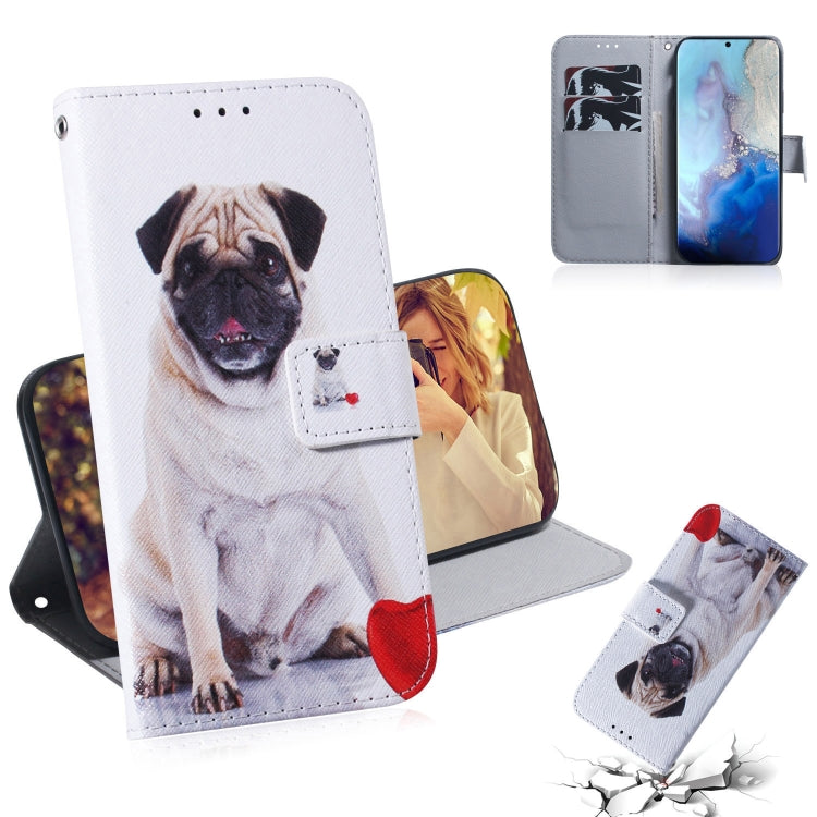 Combined Pattern Magnetic Attraction Horizontal Flip Leather Case, Support Holder & Card Slot & Wallet, For Galaxy A71, For Galaxy S20