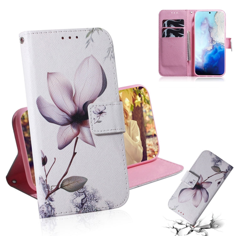 Combined Pattern Magnetic Attraction Horizontal Flip Leather Case, Support Holder & Card Slot & Wallet, For Galaxy A71, For Galaxy S20