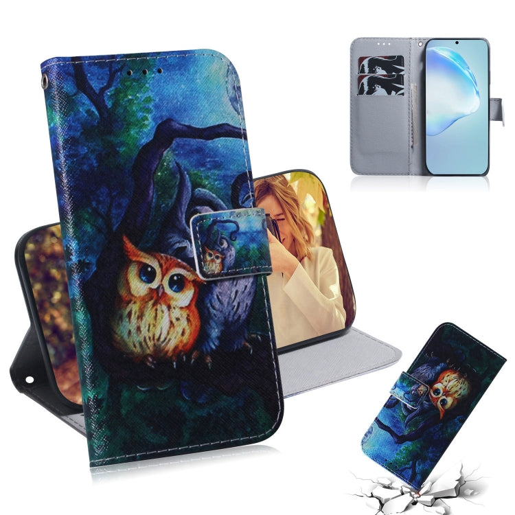 Combined Pattern Magnetic Attraction Horizontal Flip Leather Case, Support Holder & Card Slot & Wallet, For Galaxy S20+, For Galaxy S20 Ultra