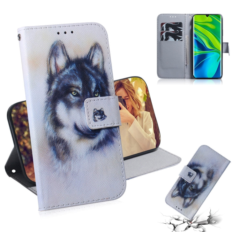 Combined Pattern Magnetic Attraction Horizontal Flip Leather Case, Support Holder & Card Slot & Wallet, For Xiaomi Mi CC9 Pro