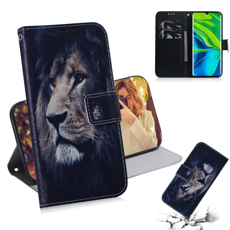 Combined Pattern Magnetic Attraction Horizontal Flip Leather Case, Support Holder & Card Slot & Wallet, For Xiaomi Mi CC9 Pro