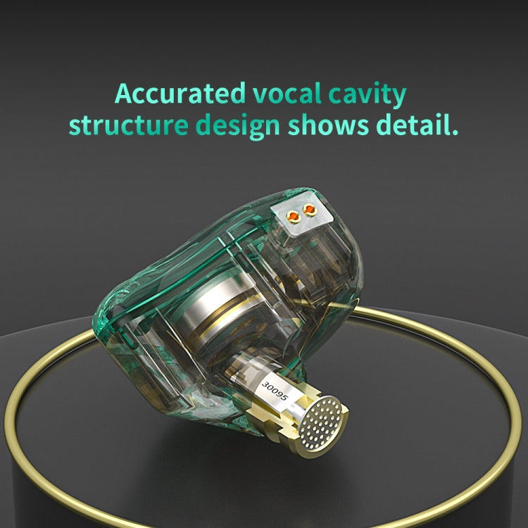 CVJ-CSE Ring Iron Hybrid Music Running Sports In-Ear Wired Headphone, With Mic, Without Mic