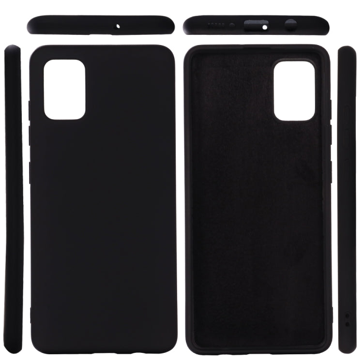 Solid Color Liquid Silicone Anti-fall Full Coverage Mobile Phone Protective Case, For Galaxy A21, For Galaxy A41, For Galaxy A91