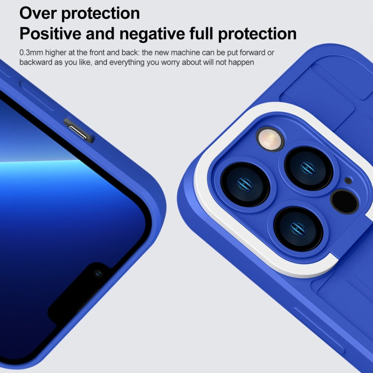 Cube Lens Holder TPU + PC Phone Case, For iPhone 14 Pro