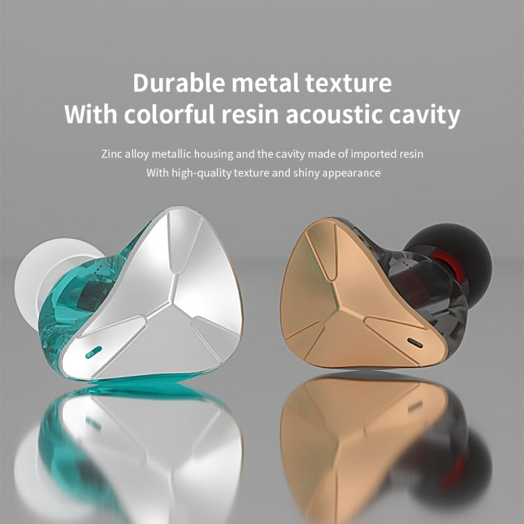 CVJ Demon Double Dynamic Coil HiFi Music Wired Earphone, No Mic, With Mic