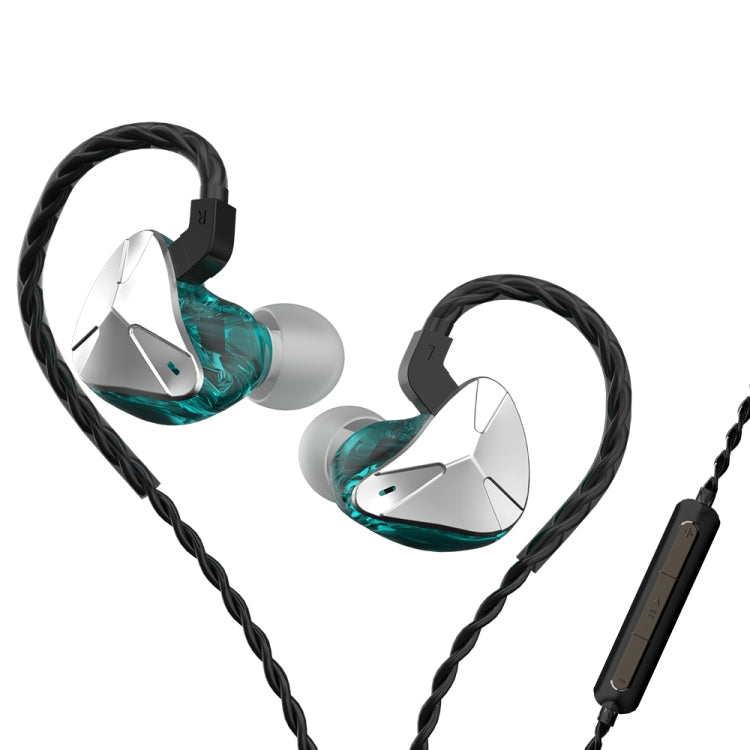 CVJ Demon Double Dynamic Coil HiFi Music Wired Earphone, No Mic, With Mic