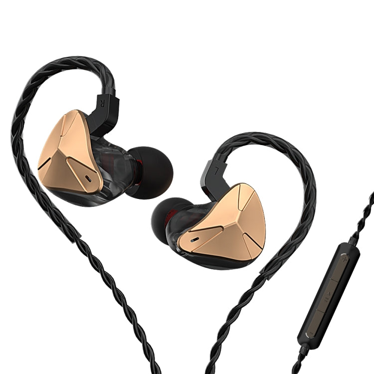 CVJ Demon Double Dynamic Coil HiFi Music Wired Earphone, No Mic, With Mic