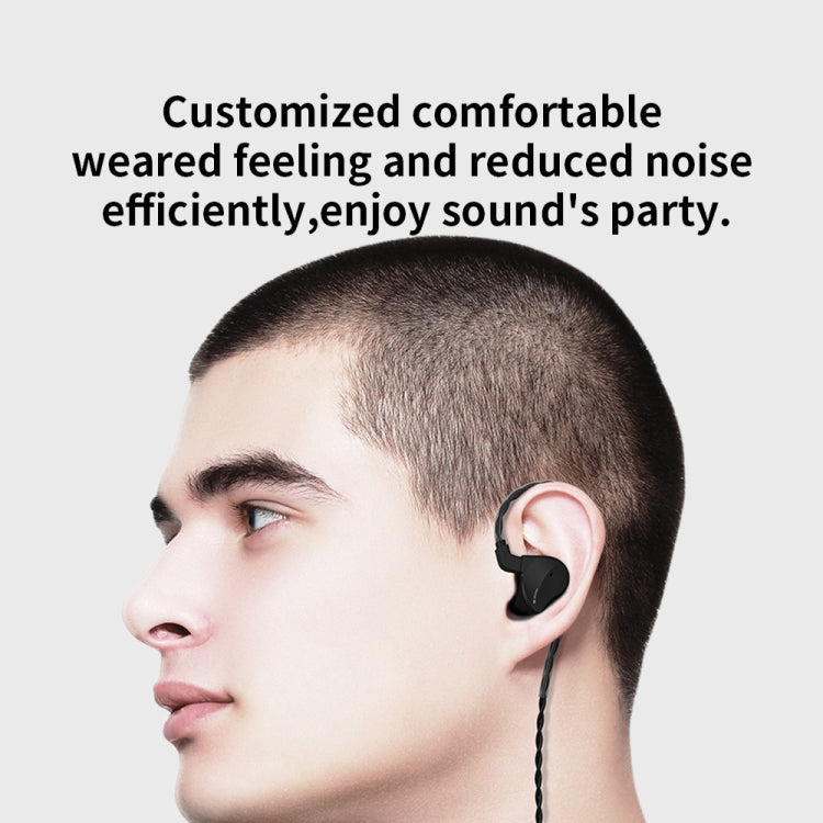 CVJ Mirror Hybrid Technology HiFi Music Wired Earphone, No Mic, With Mic