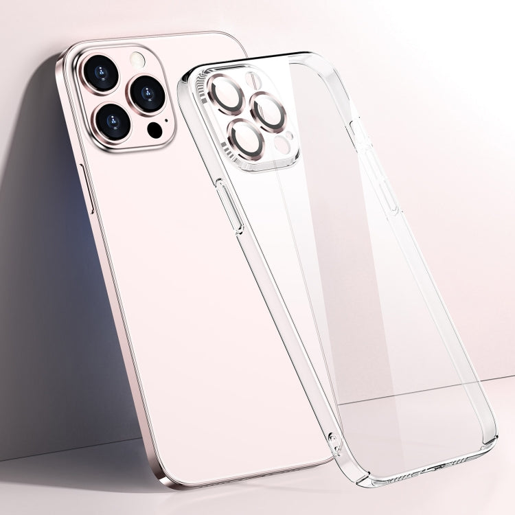 Glass Lens Film Clear PC Phone Case