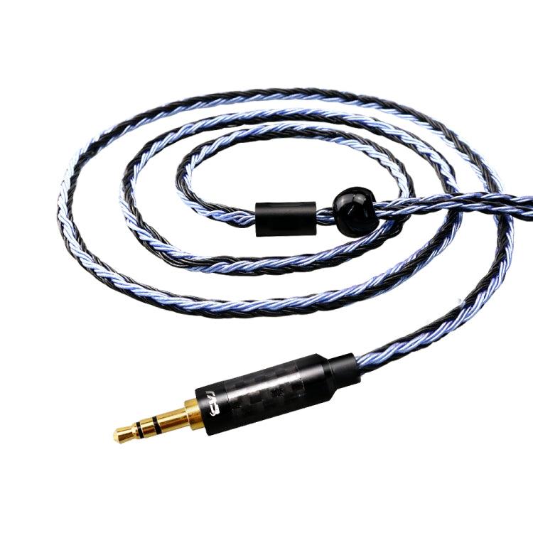 CVJ V3 1.2m 16 Cores Silver-plated 3.5mm Earphone Cable, 0.75mm, 0.78mm, MMCX