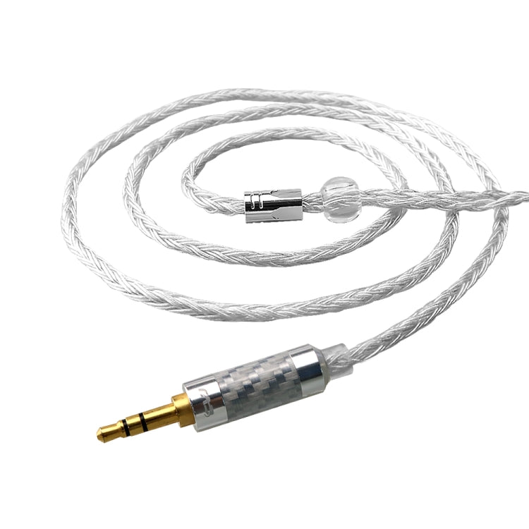 CVJ V3 1.2m 16 Cores Silver-plated 3.5mm Earphone Cable, 0.75mm, 0.78mm, MMCX