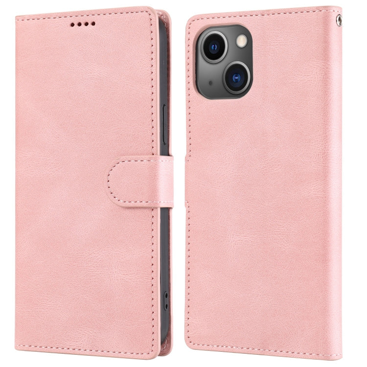 Fantasy Classic Skin-feel Calfskin Texture Leather Case