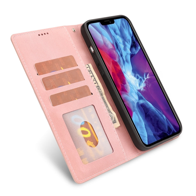 Fantasy Classic Skin-feel Calfskin Texture Leather Case