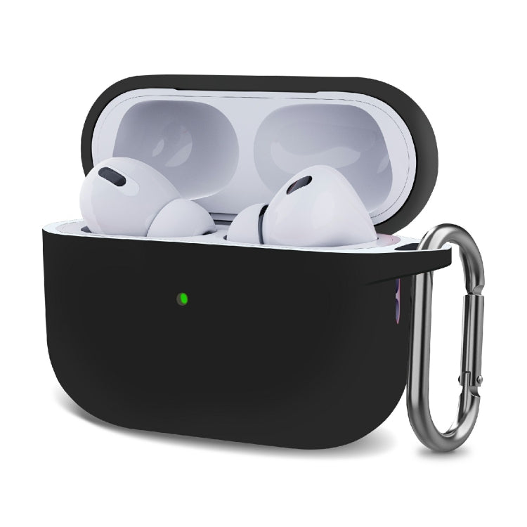 Étui de protection en silicone épais pour écouteurs sans fil avec crochet, pour AirPods Pro 2