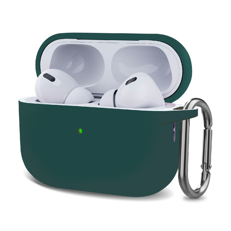 Étui de protection en silicone épais pour écouteurs sans fil avec crochet, pour AirPods Pro 2