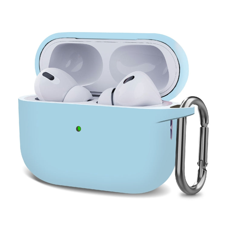 Étui de protection en silicone épais pour écouteurs sans fil avec crochet, pour AirPods Pro 2