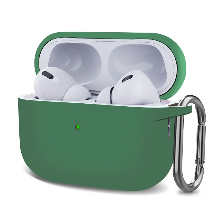 Étui de protection en silicone épais pour écouteurs sans fil avec crochet, pour AirPods Pro 2