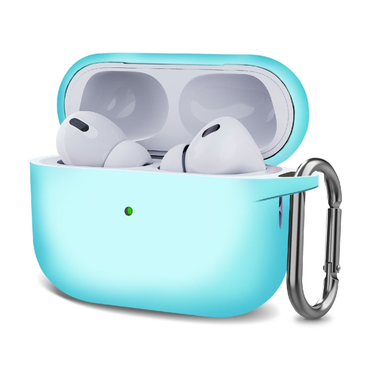 Étui de protection en silicone épais pour écouteurs sans fil avec crochet, pour AirPods Pro 2