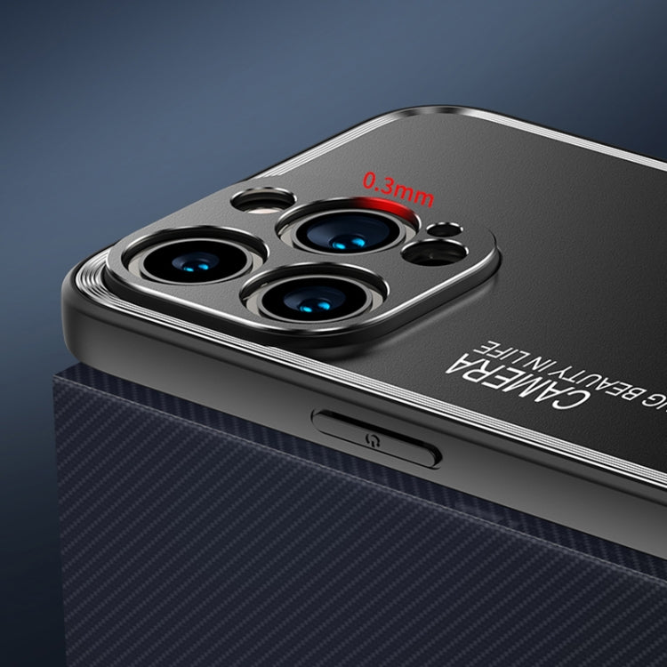 Light and Shadow Series Frosted Metal Phone Case