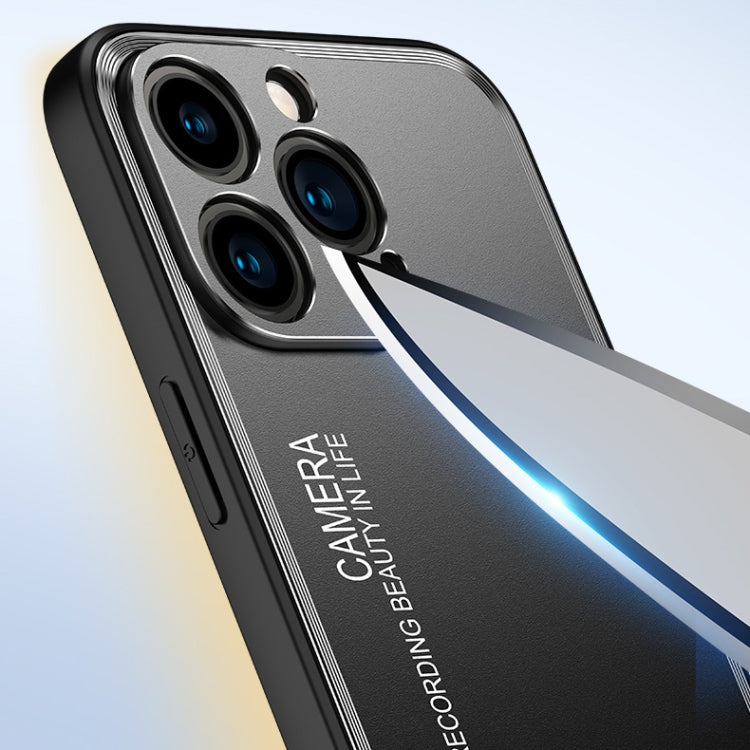 Light and Shadow Series Frosted Metal Phone Case