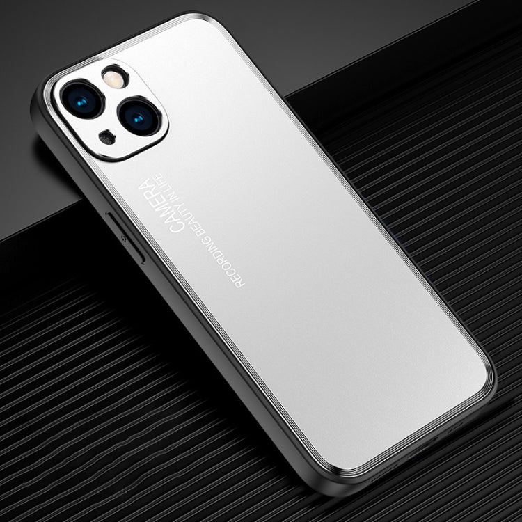 Light and Shadow Series Frosted Metal Phone Case