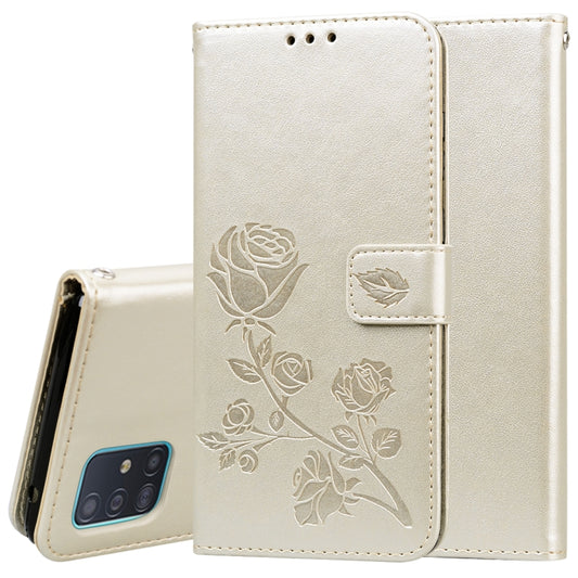 Rose embossed PU leather Samsung Galaxy case with card slots and wallet holder