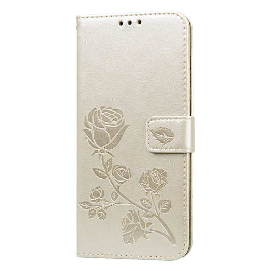 Galaxy S20 Plus flip case featuring rose pattern design and magnetic closure