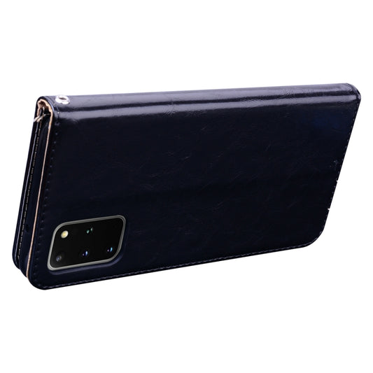 Premium oil wax texture leather surface with business style finish detail