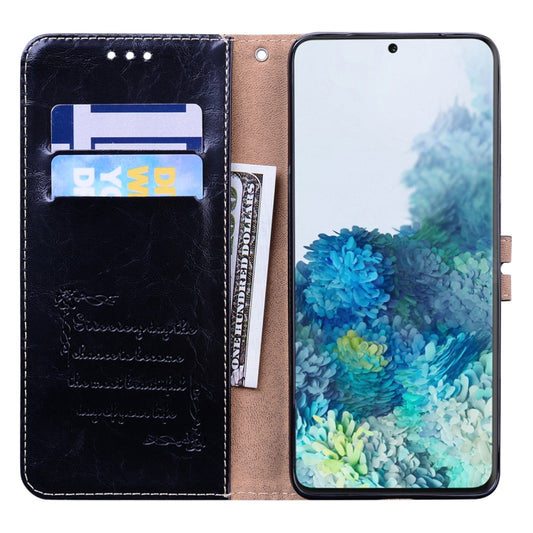 Interior view revealing card slots, bill compartment, and secure money pocket