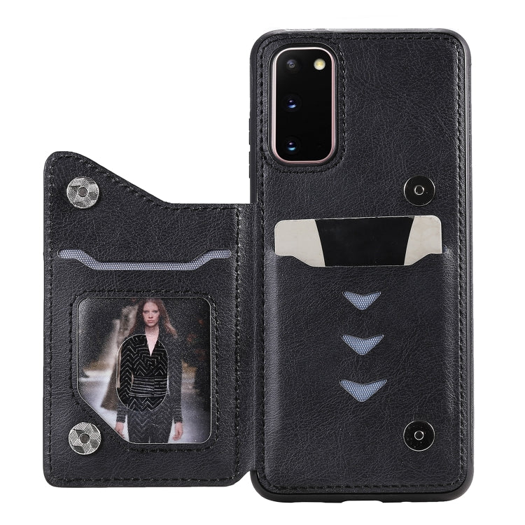 Solid Color Double Buckle Zipper Shockproof Protective Case, For Galaxy S20, For Galaxy S20 Plus, For Galaxy S20 Ultra
