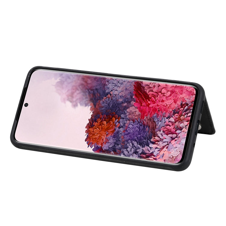 Six Cats Embossing Pattern Shockproof Protective Case with Card Slots & Photo Frame, For Galaxy S20, For Galaxy S20 Plus, For Galaxy S20 Ultra