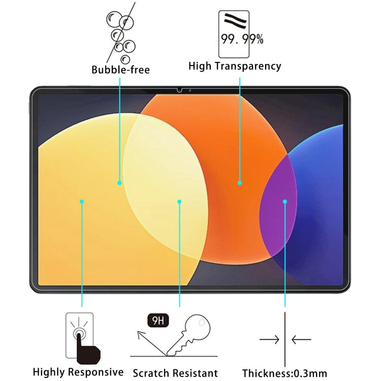 25 PCS 9H 0.3mm Explosion-proof Tempered Glass Film For Huawei MatePad Pro 11 2024 / 2022, For Xiaomi Pad 5 Pro 12.4(25 PCS), For Huawei MatePad Pro 11 2024 / 2022 (25 PCS)