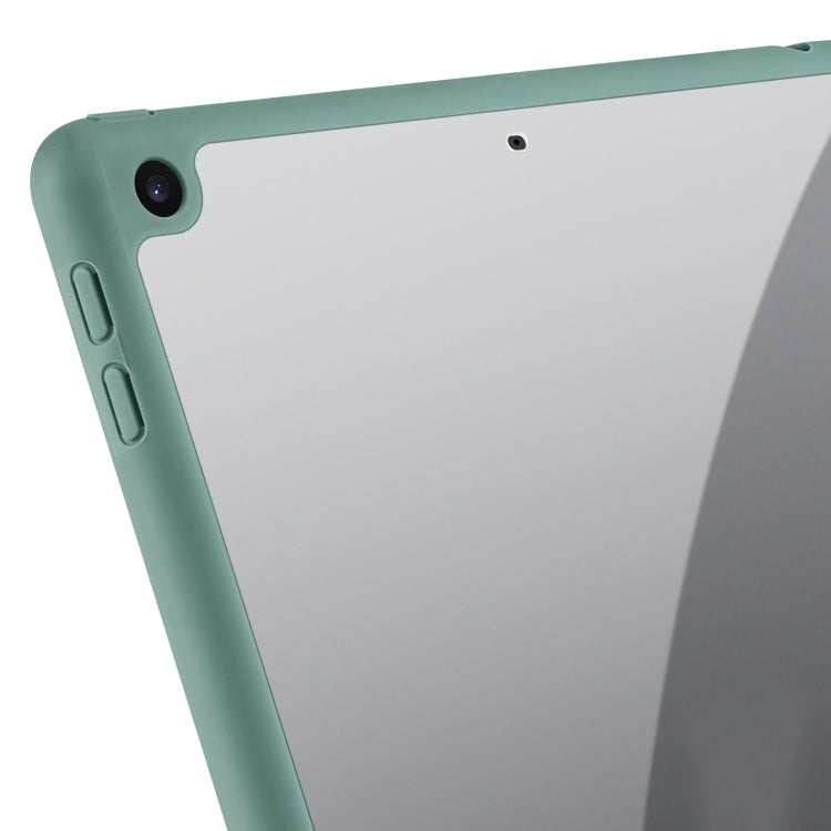 Étui en cuir acrylique pliable en 3 parties pour tablette, compatible avec iPad 9.7 (2018/2017), iPad 10.2 (2021/2020/2019), iPad Air (2022/2020/Pro 11 (2021/2020/2018), iPad Air 13 (2024/Pro 12.9 (2022/2021/2020/2018)