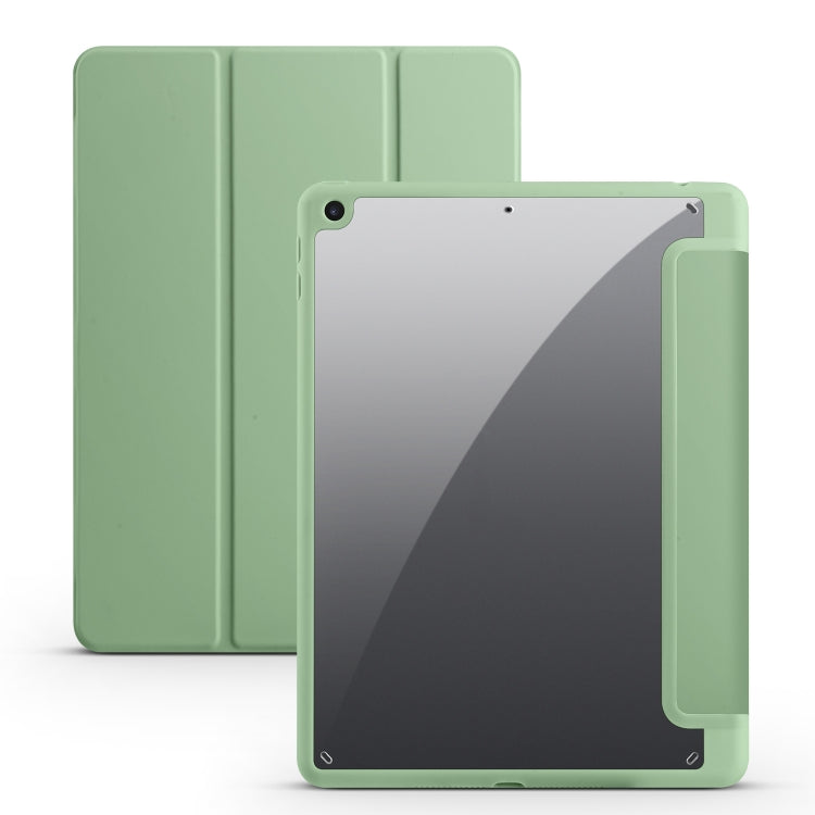 Étui en cuir acrylique pliable en 3 parties pour tablette, compatible avec iPad 9.7 (2018/2017), iPad 10.2 (2021/2020/2019), iPad Air (2022/2020/Pro 11 (2021/2020/2018), iPad Air 13 (2024/Pro 12.9 (2022/2021/2020/2018)