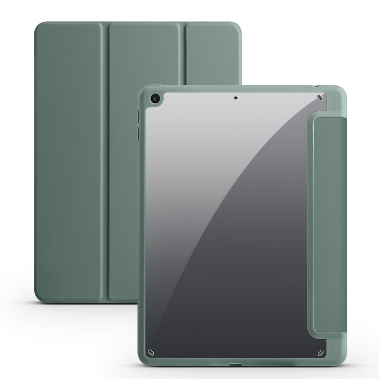 Étui en cuir acrylique pliable en 3 parties pour tablette, compatible avec iPad 9.7 (2018/2017), iPad 10.2 (2021/2020/2019), iPad Air (2022/2020/Pro 11 (2021/2020/2018), iPad Air 13 (2024/Pro 12.9 (2022/2021/2020/2018)