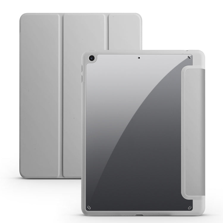 Étui en cuir acrylique pliable en 3 parties pour tablette, compatible avec iPad 9.7 (2018/2017), iPad 10.2 (2021/2020/2019), iPad Air (2022/2020/Pro 11 (2021/2020/2018), iPad Air 13 (2024/Pro 12.9 (2022/2021/2020/2018)
