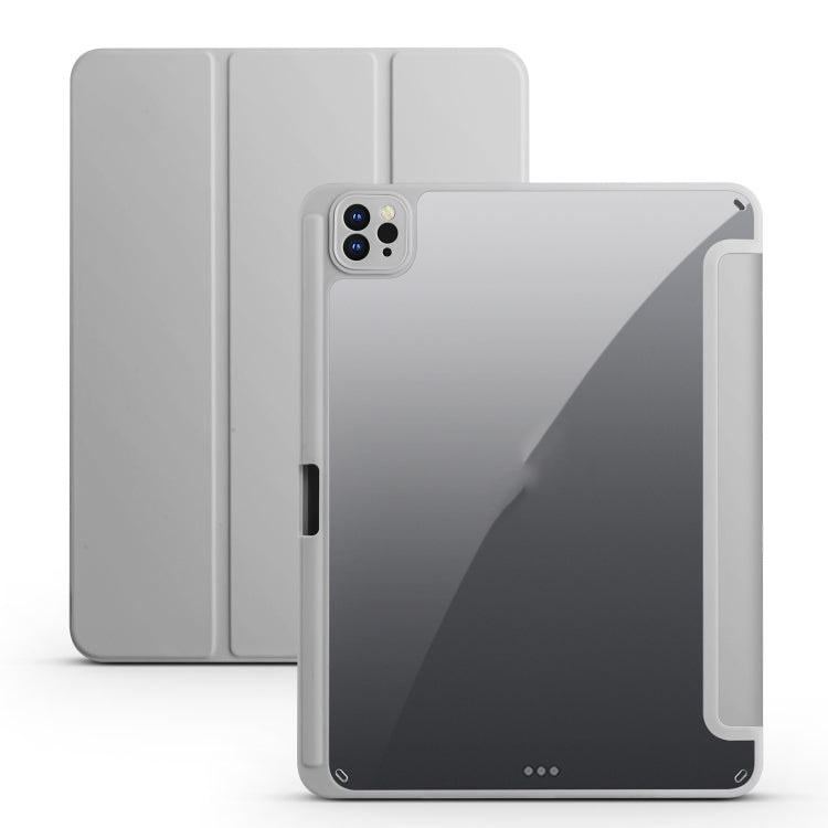 Étui en cuir acrylique pliable en 3 parties pour tablette, compatible avec iPad 9.7 (2018/2017), iPad 10.2 (2021/2020/2019), iPad Air (2022/2020/Pro 11 (2021/2020/2018), iPad Air 13 (2024/Pro 12.9 (2022/2021/2020/2018)