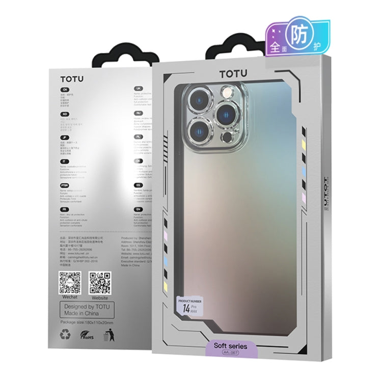 TOTUDESIGN AA-067 Soft Series TPU Phone Case, For iPhone 14, For iPhone 14 Plus, For iPhone 14 Pro, For iPhone 14 Pro Max