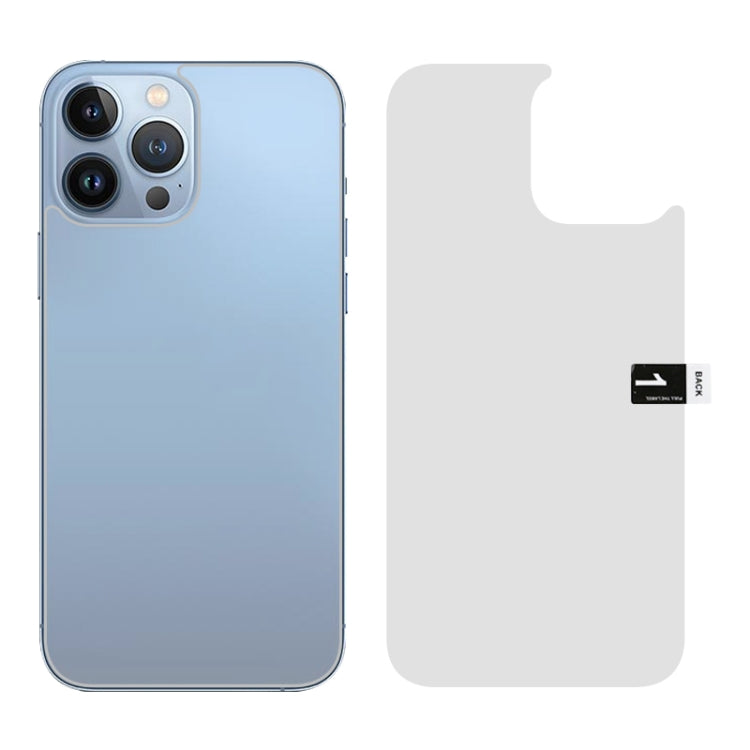 Full Screen Protector Explosion-proof Hydrogel Back Film, For iPhone 14 Pro Max(1 PC), For iPhone 14 Pro(1 PC), For iPhone 14 Max(1 PC)