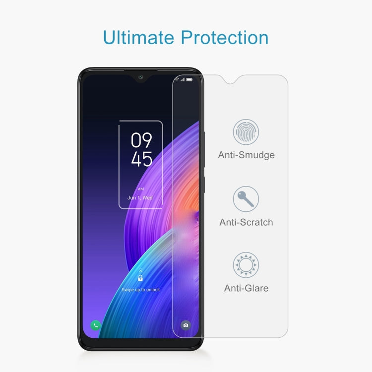 50 PCS 0.26mm 9H 2.5D Tempered Glass Film