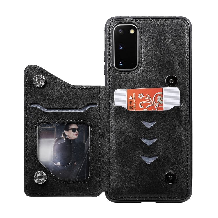 Calf Texture Horizontal Flip Leather Case with Holder & Card Slots & Frame, For Galaxy S20, For Galaxy S20 Plus, For Galaxy S20 Ultra
