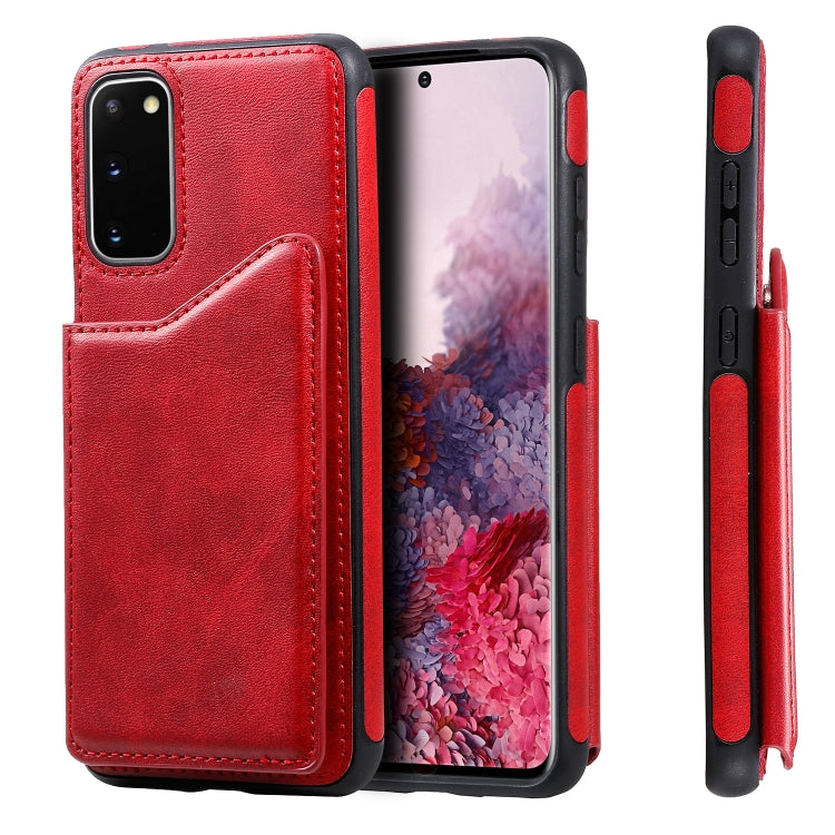 Calf Texture Horizontal Flip Leather Case with Holder & Card Slots & Frame, For Galaxy S20, For Galaxy S20 Plus, For Galaxy S20 Ultra