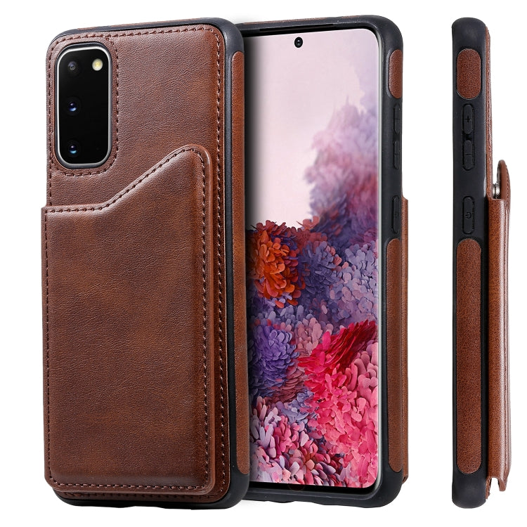 Calf Texture Horizontal Flip Leather Case with Holder & Card Slots & Frame, For Galaxy S20, For Galaxy S20 Plus, For Galaxy S20 Ultra