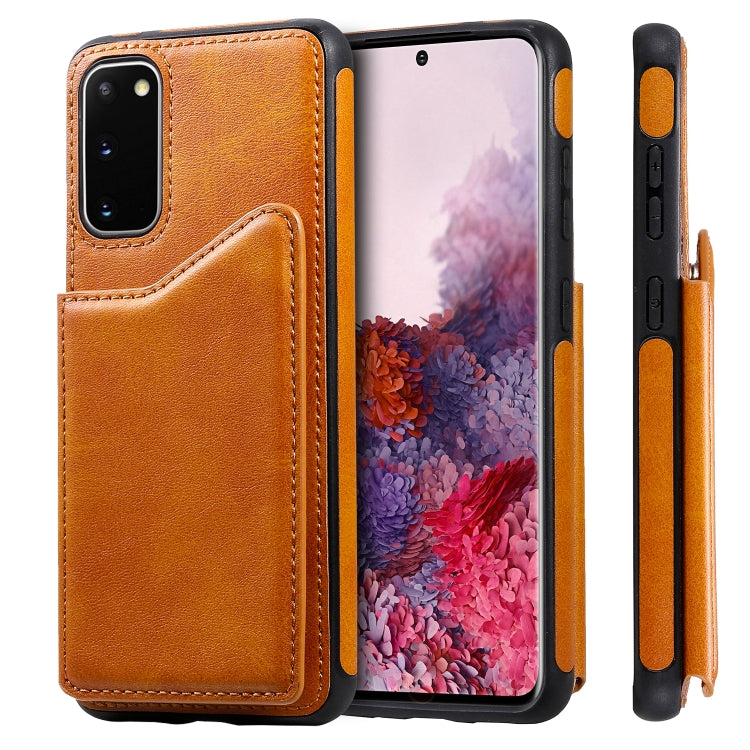 Calf Texture Horizontal Flip Leather Case with Holder & Card Slots & Frame, For Galaxy S20, For Galaxy S20 Plus, For Galaxy S20 Ultra
