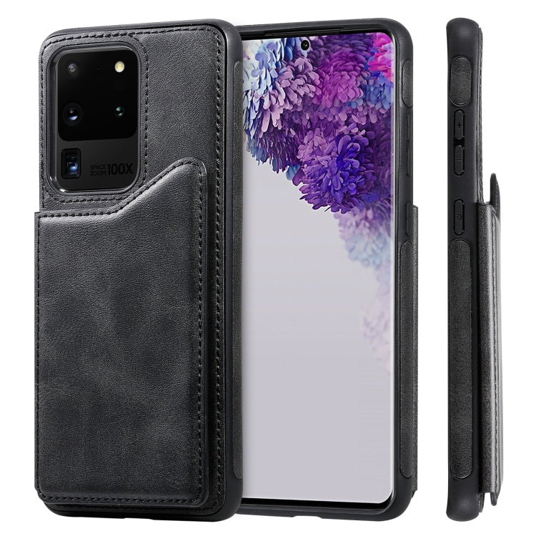 Calf Texture Horizontal Flip Leather Case with Holder & Card Slots & Frame, For Galaxy S20, For Galaxy S20 Plus, For Galaxy S20 Ultra
