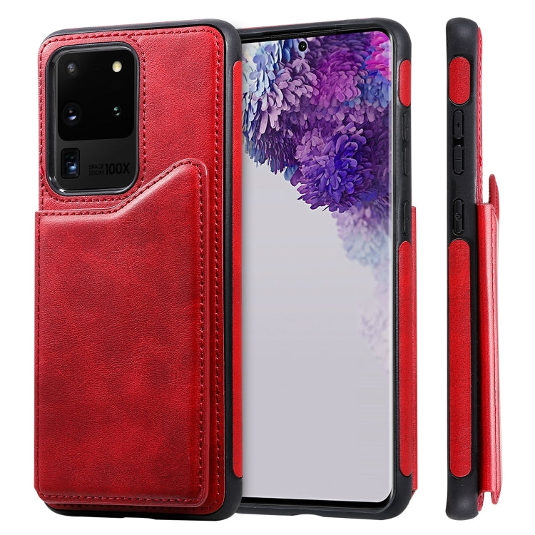 Calf Texture Horizontal Flip Leather Case with Holder & Card Slots & Frame, For Galaxy S20, For Galaxy S20 Plus, For Galaxy S20 Ultra