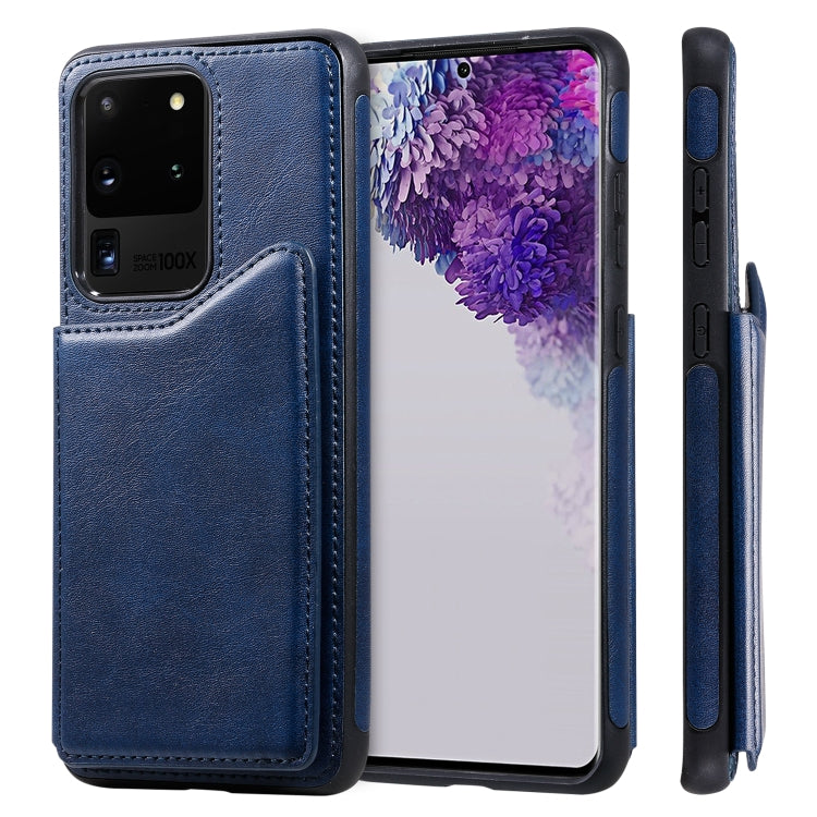 Calf Texture Horizontal Flip Leather Case with Holder & Card Slots & Frame, For Galaxy S20, For Galaxy S20 Plus, For Galaxy S20 Ultra
