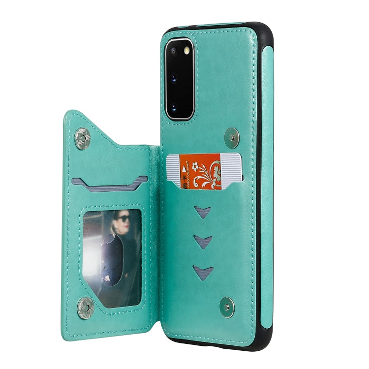 Butterfly Embossing Pattern Shockproof Protective Case with Holder & Card Slots & Wallet, For Galaxy S20, For Galaxy S20 Plus, For Galaxy S20 Ultra