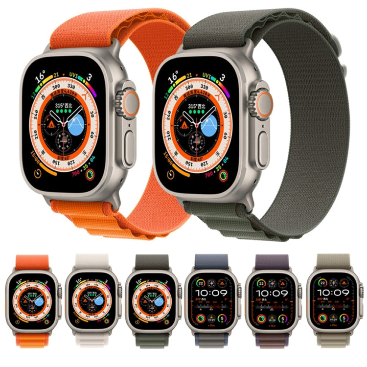 Nylon Loop Watch Band, For Apple Watch 46mm / 49mm / 45mm / 44mm